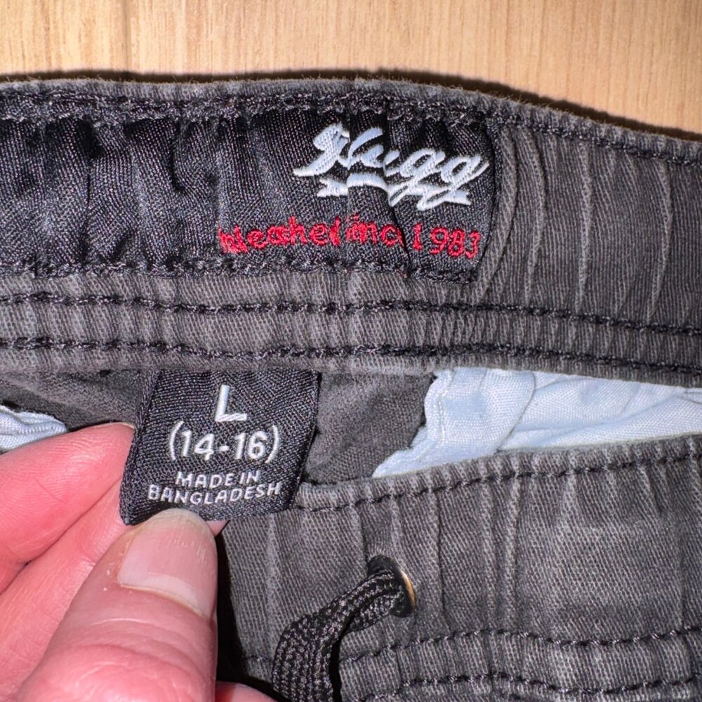 Plugg Boys Black Joggers - Picture 4 of 5